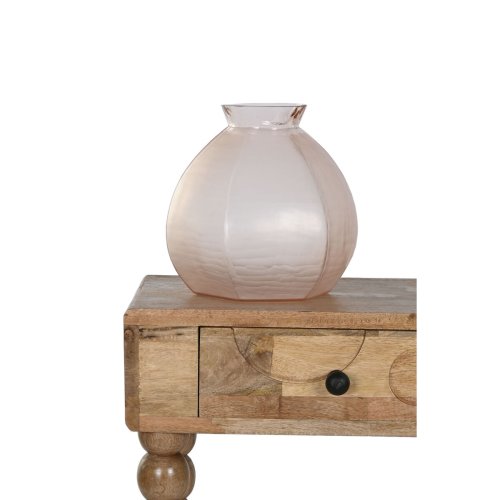 Vas Home ESPRIT Rosa Glas Modern 28 x 28 x 27 cm