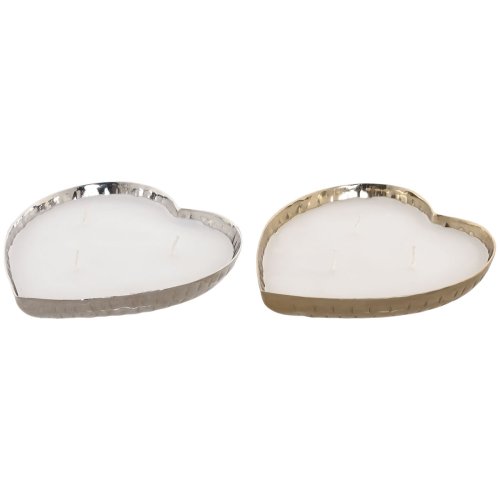 Doftljus Home ESPRIT Modern Hjrta 320 g (2 antal)