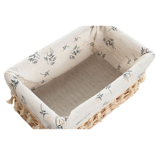 Tvttkorg Home ESPRIT Naturell vide Shabby Chic 36 x 25 x 16 cm