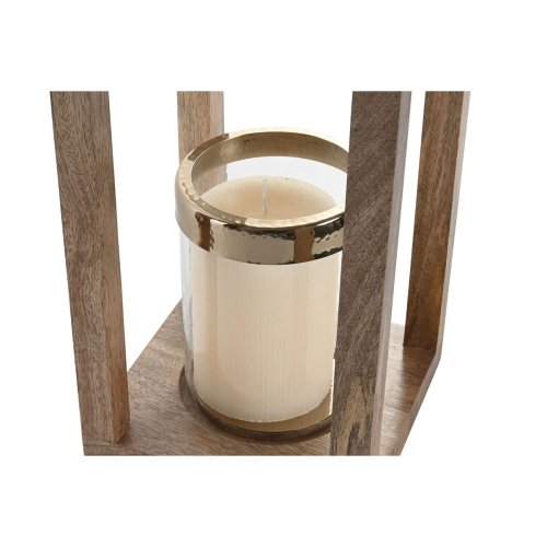 Ljusstakar Home ESPRIT Brun Stl Mangotr 25 x 25 x 54 cm