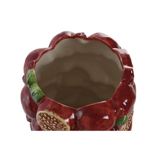Vas Home ESPRIT Grn Rdbrun Keramik 21 x 21 x 30 cm