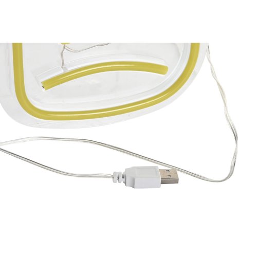 Belysning dekoration Home ESPRIT Akryl Urban 21 X 1,5 X 30 CM (2