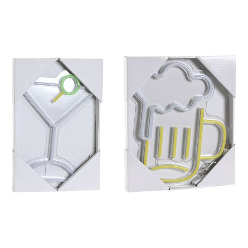 Belysning dekoration Home ESPRIT Akryl Urban 21 X 1,5 X 30 CM (2