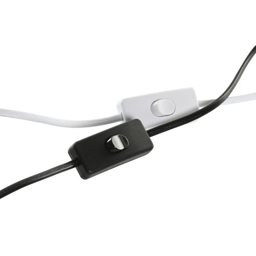 Bordslampa Home ESPRIT Gul Vit Svart 25 W 220 V (2 antal)