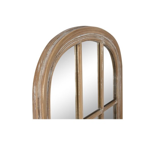 Vggspegel Home ESPRIT Naturell Fnster Avskalad 70,5 x 4 x 170,