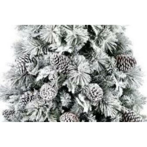 Julgran Home ESPRIT Vit PVC Snfall