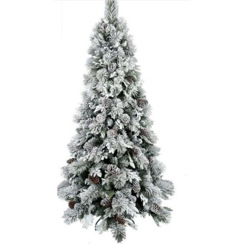 Julgran Home ESPRIT Vit PVC Snfall