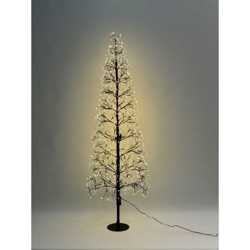 Julgran Home ESPRIT Svart Metall