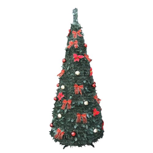 Julgran Home ESPRIT Rd Grn PVC