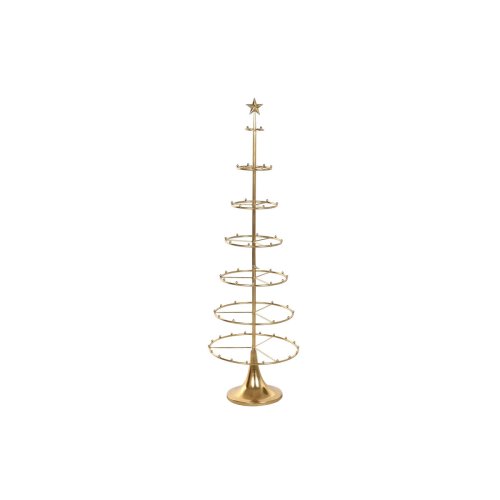 Julgran Home ESPRIT Gyllene Metall