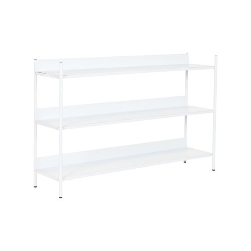 Bokhylla Home ESPRIT Vit Metall 120 x 30 x 76 cm