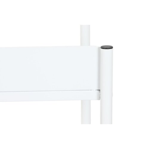 Bokhylla Home ESPRIT Vit Metall 120 x 30 x 76 cm