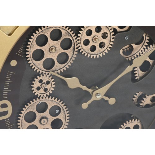 Vggklocka Home ESPRIT Gyllene Jrn