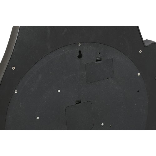 Vggklocka Home ESPRIT Svart Silvrig Jrn