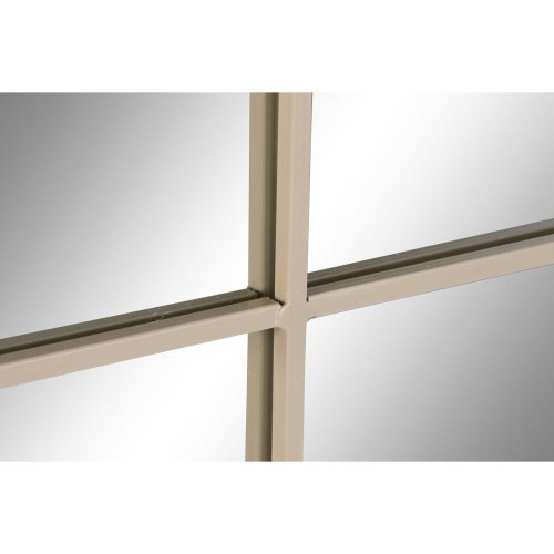 Vggspegel Home ESPRIT Beige Fnster Scandi 122 x 2 x 122 cm
