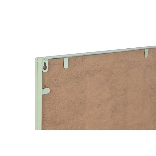 Vggspegel Home ESPRIT Grn Fnster Scandi 122 x 2 x 122 cm