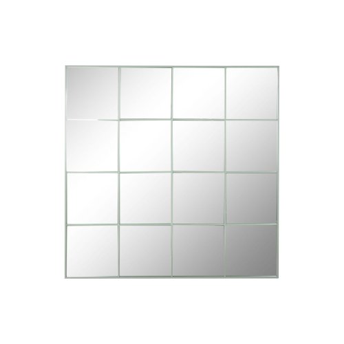 Vggspegel Home ESPRIT Grn Fnster Scandi 122 x 2 x 122 cm