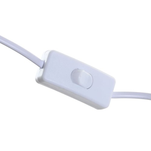 Bordslampa Home ESPRIT Vit Gyllene