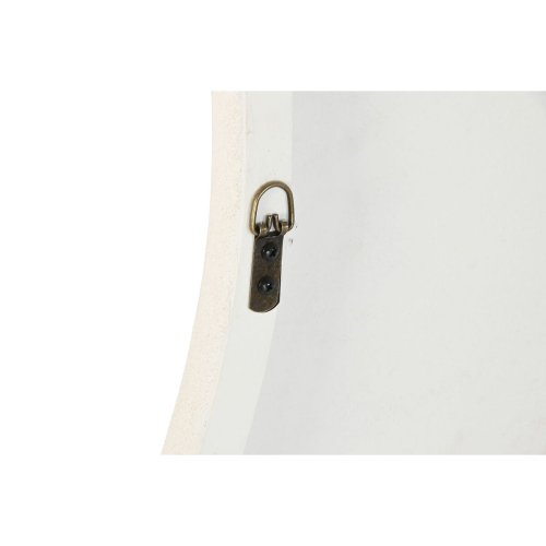 Vggklocka Home ESPRIT Vit Tr MDF Scandi 60 x 4 x 100 cm