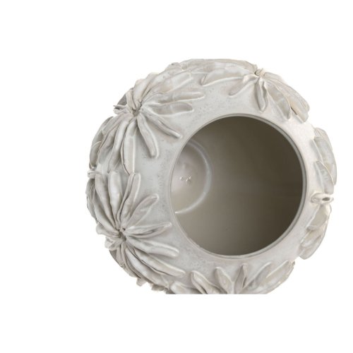 Vas Home ESPRIT Vit Keramik Traditionell stil Lv av en vxt 22