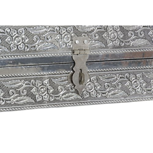 Smyckeskrin Home ESPRIT Silvrig Naturell Tr Aluminium 38 x 20 x