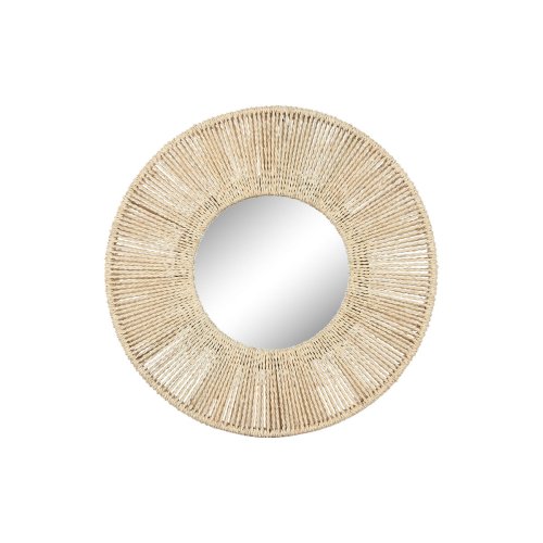 Vggspegel Home ESPRIT Naturell Cottage 73 x 7 x 73 cm