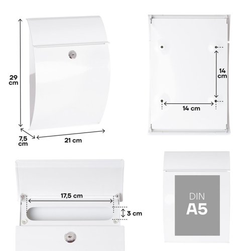 Brevlda Arregui Vit Stl