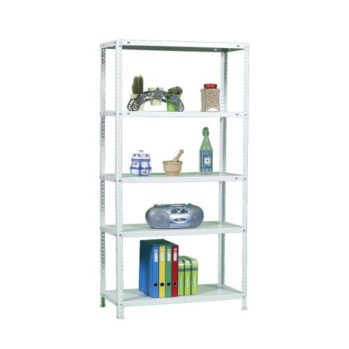 Bokhylla Simon Rack Comfort 5/400 Metall 5 Hyllor 500 kg (180 x