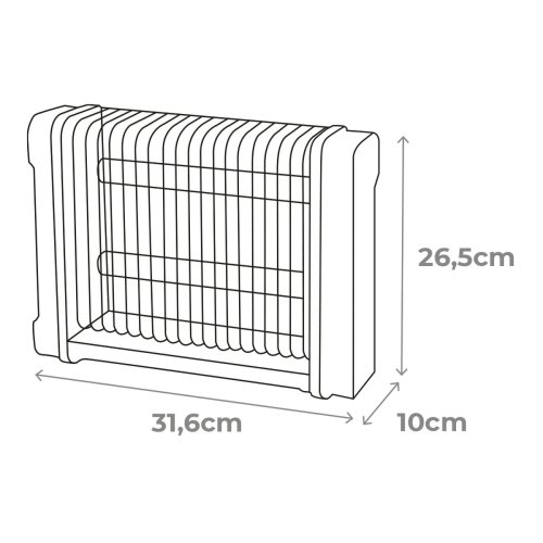 Elektrisk Myggfngare EDM 06520 Svart 6 W RMS x 2 12 W 31,6 x 10