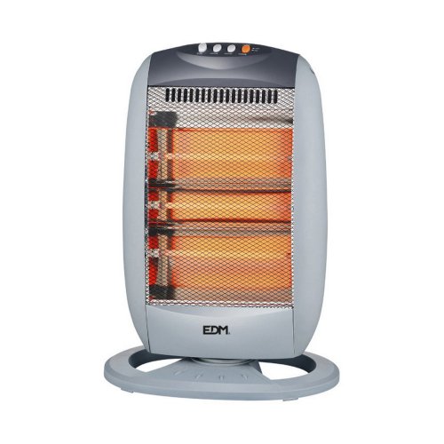 Kvartsvrmare EDM 07136 07136 Svart 1200 W
