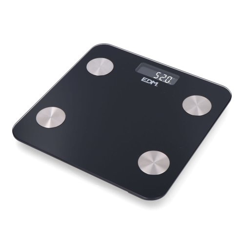 Digital Badrumsvg EDM 07613 Body Composition Svart 180 kg
