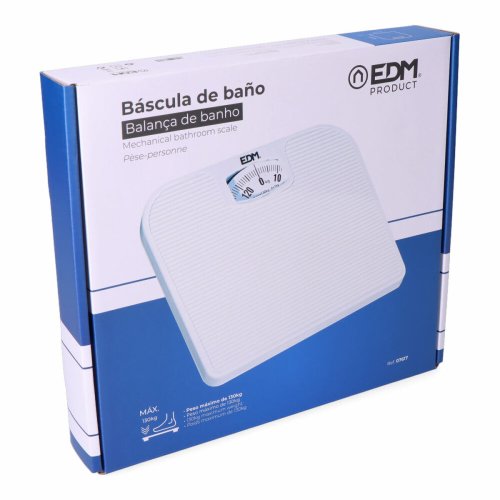 Analog Badrumsvg EDM 07617 polypropen 130 Kg 26 x 24 x 4 cm 24