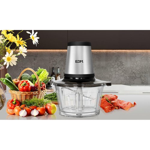 Kttkvarn EDM 07791 Rostfritt stl 350 W 1,8 L