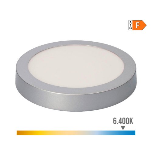 Taklampa EDM 31596 Aluminium Plast 20 W  22,5 x 4 cm (6400 K)