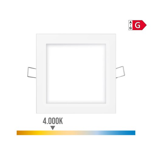 Inbyggt spotlight EDM 31606 Downlight A G 6 W 320 Lm (4000 K)