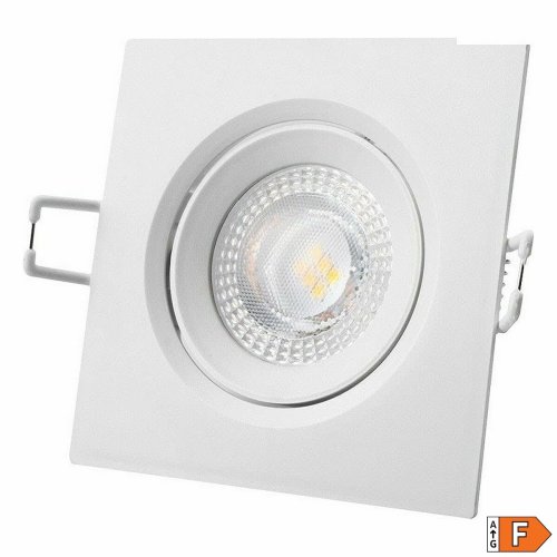 Inbyggt spotlight EDM 31633 Downlight F 5 W 380 lm (4000 K)