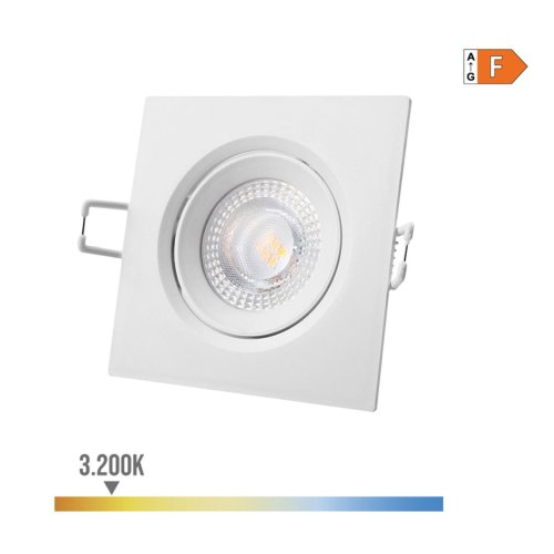 Inbyggt spotlight EDM 31656 Downlight F 5 W 380 lm 3200 Lm (3200