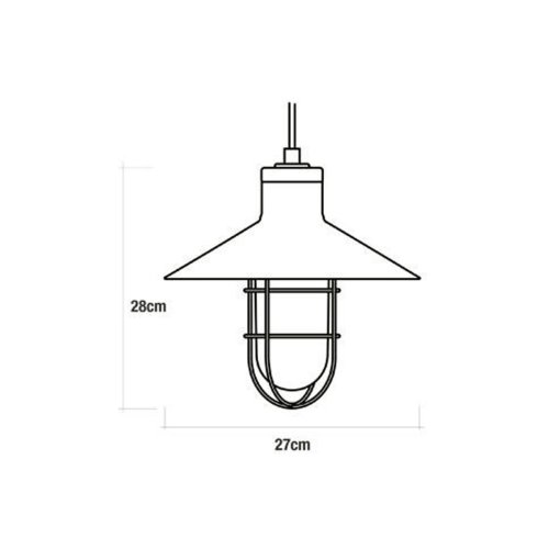 Taklampa EDM 32102 60 W