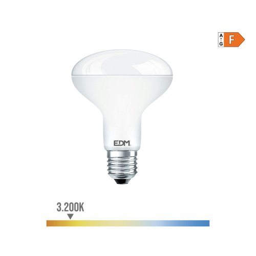 LED-lampa EDM 35488 F 12 W 75 W 80 W E27 1055 lm  9 x 12 cm Ref