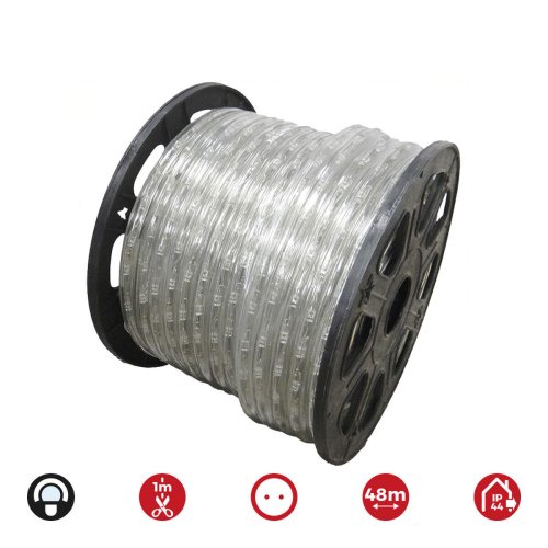 LED Tub EDM 72713 Flexiled 1,4 W x 1 m 48 m Kallvit