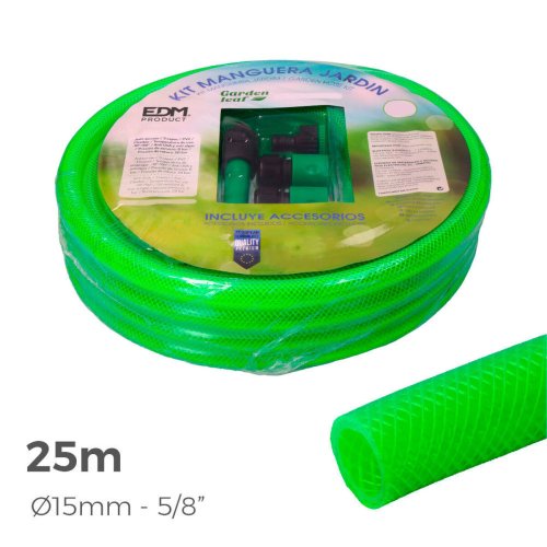 Slang EDM 74062 PVC  15 mm (25 m) (5 antal)