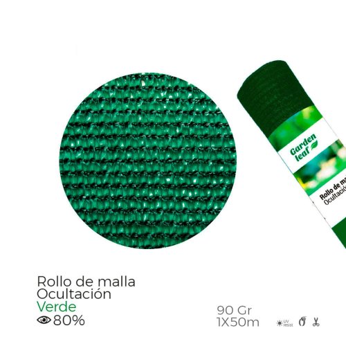 Nt EDM 75800 Grn polypropen 80 % 1 x 50 m