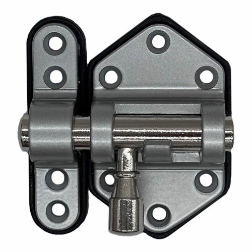 Drrbult EDM 85530 Silvrig 40 mm Frstrkt