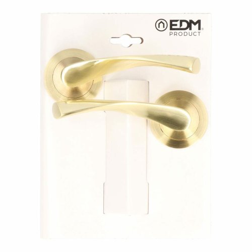 uppsttning handtag EDM 86031 707 Aluminium  6,5 x 12 cm Mssin