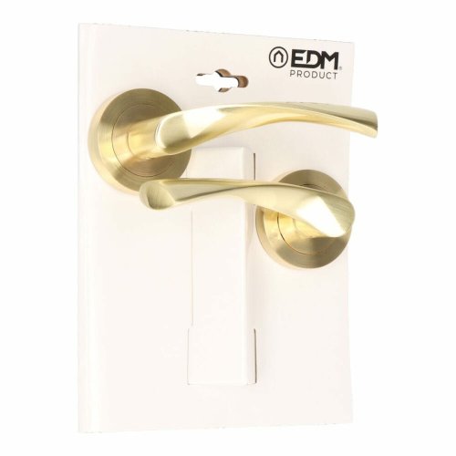 uppsttning handtag EDM 86031 707 Aluminium  6,5 x 12 cm Mssin