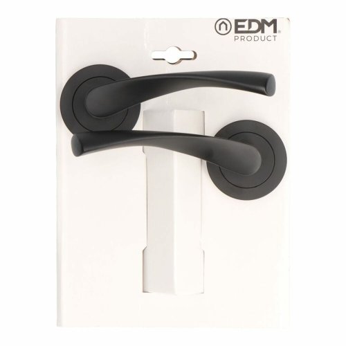 uppsttning handtag EDM 86033 707 Aluminium  6,5 x 12 cm