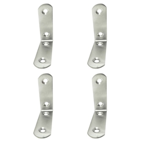 Stll fyrkantigt EDM 86092 an24 Rostfritt stl 6 x 6 x 1,9 cm 4
