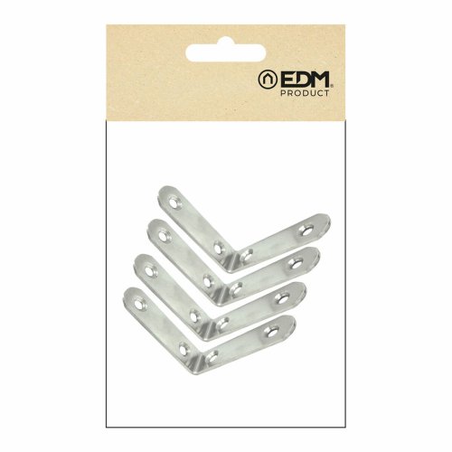 Stll fyrkantigt EDM 86092 an24 Rostfritt stl 6 x 6 x 1,9 cm 4