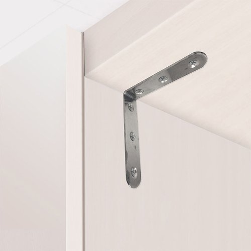 Stll fyrkantigt EDM 86093 an24 Rostfritt stl 8 x 8 x 1,9 cm 4