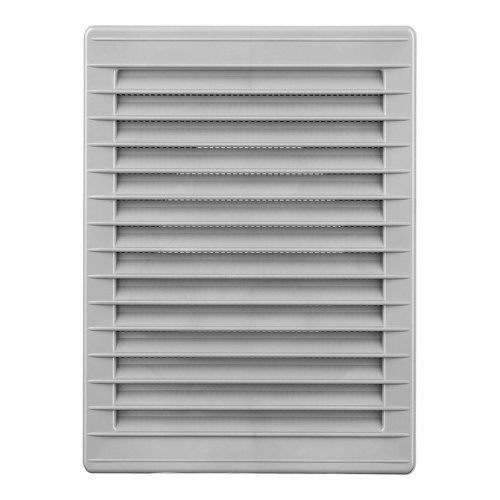 Ventilationsgaller EDM 87734 Gr 13,5 x 20,5 cm Myggnt